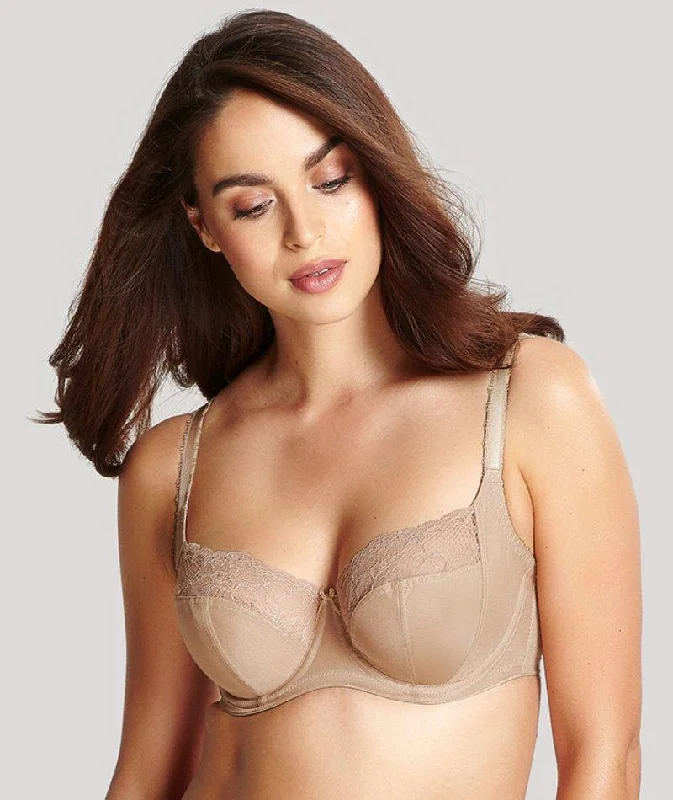 Panache Jasmine Underwired Balconnet Bra - Caramel Relaxed Women's 