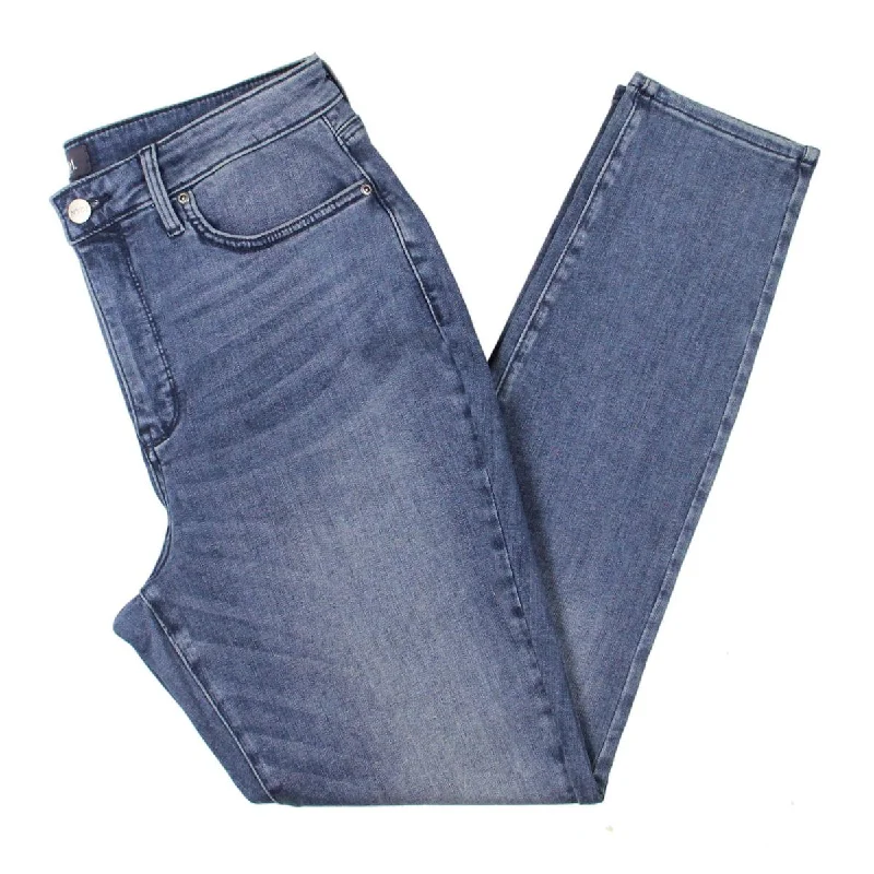 Ami Womens Distressed High Rise Skinny Jeans Cool Women's Distressed