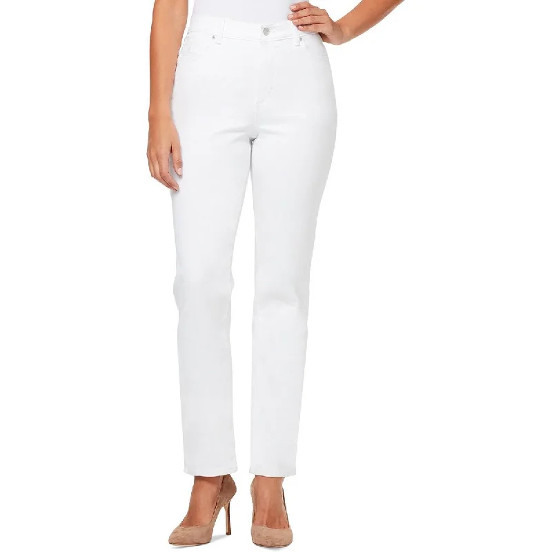 Amanda Womens Stretch Cotton Tapered Leg Jeans British Gentlewoman Style