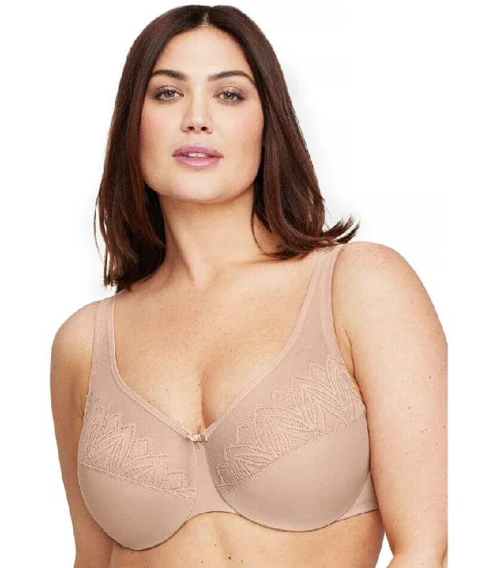 Glamorise WonderWire Minimizer Bra - Cafe Elegant Women's Formal 