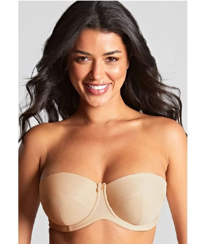 Panache Evie Underwired Strapless Bra - Nude Modern Women's 
