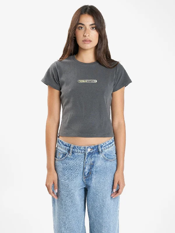 Love From Above Mini Tee - Merch Black Relaxed Women's 