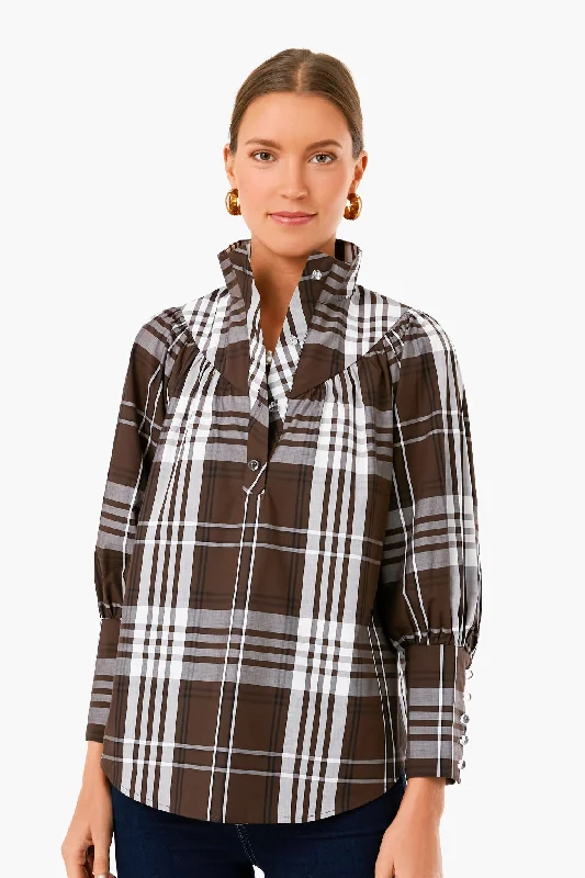 Cedar Check Corrigan Blouse Artistic Women's Avant - 