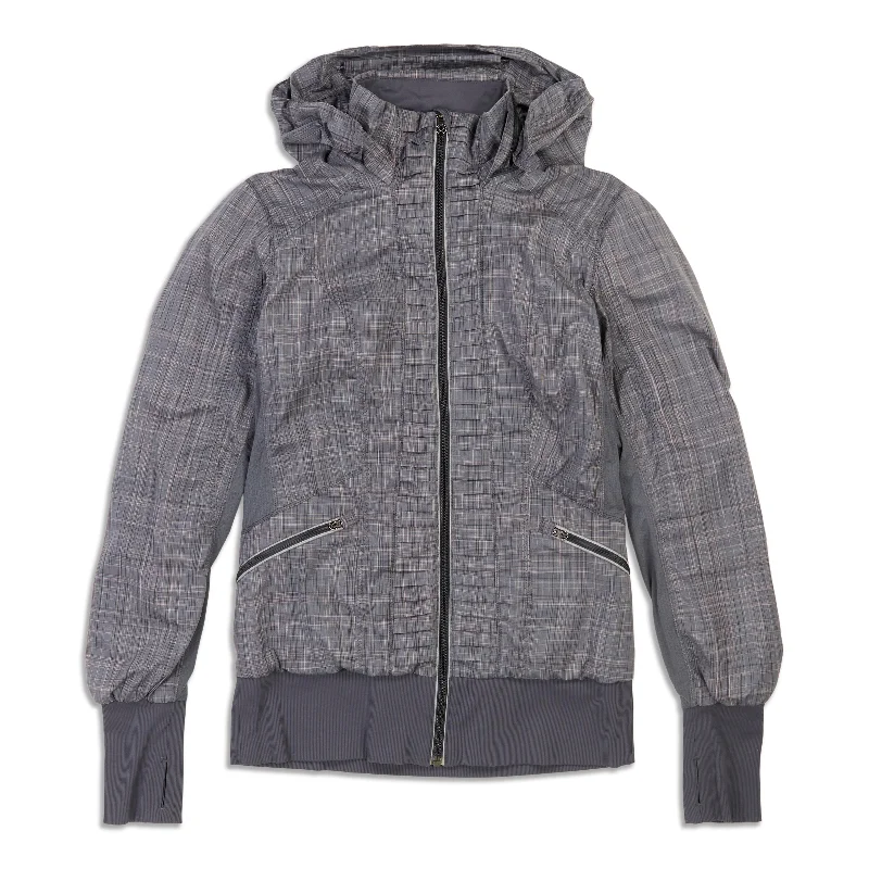 Run Back On Track Jacket - Resale Feminine Women's Soft 